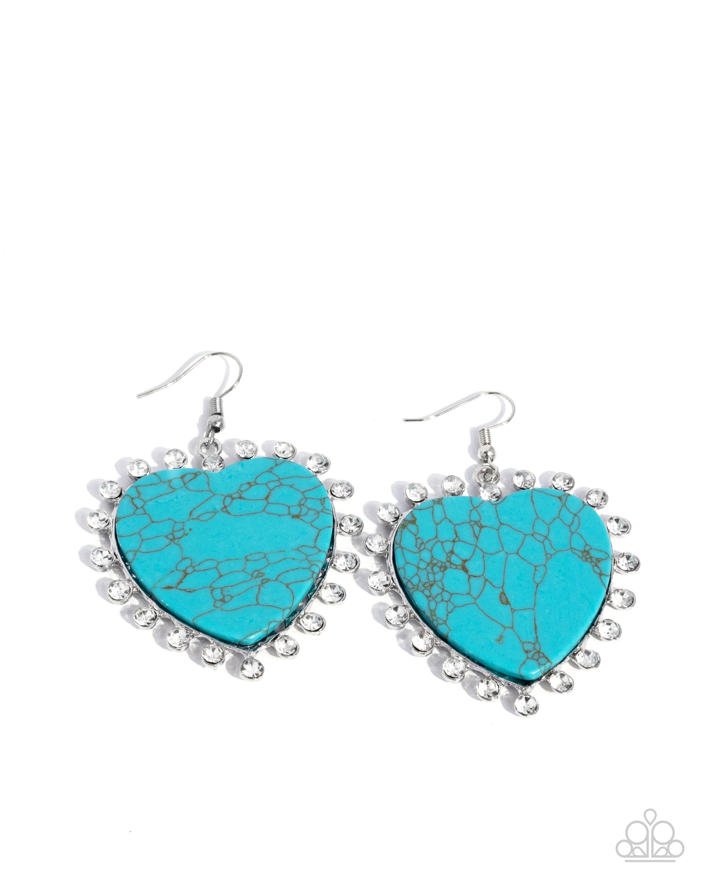 Dazzling Damsel Blue Earrings - Jewelry by Bretta