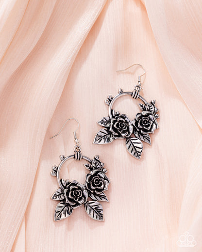 Wanderlust Wreath Silver Earrings -  Jewelry by Bretta