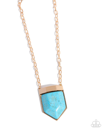Pendant Passage Gold Necklace - Jewelry by Bretta