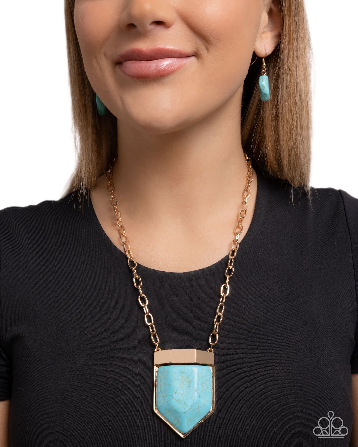 Pendant Passage Gold Necklace - Jewelry by Bretta