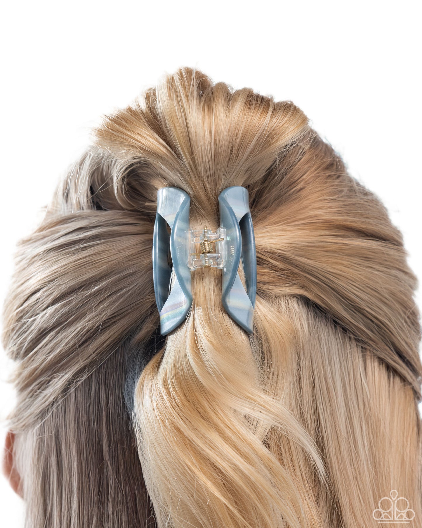 Striped Shopaholic Multi Hair Clip - Jewelry by Bretta