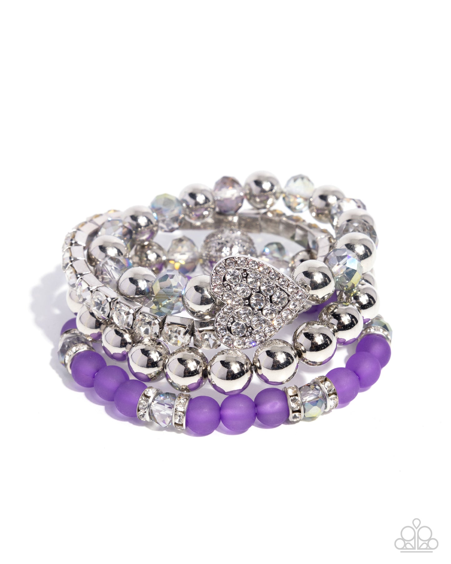 Poetically Plush Purple Bracelet - Jewelry by Bretta