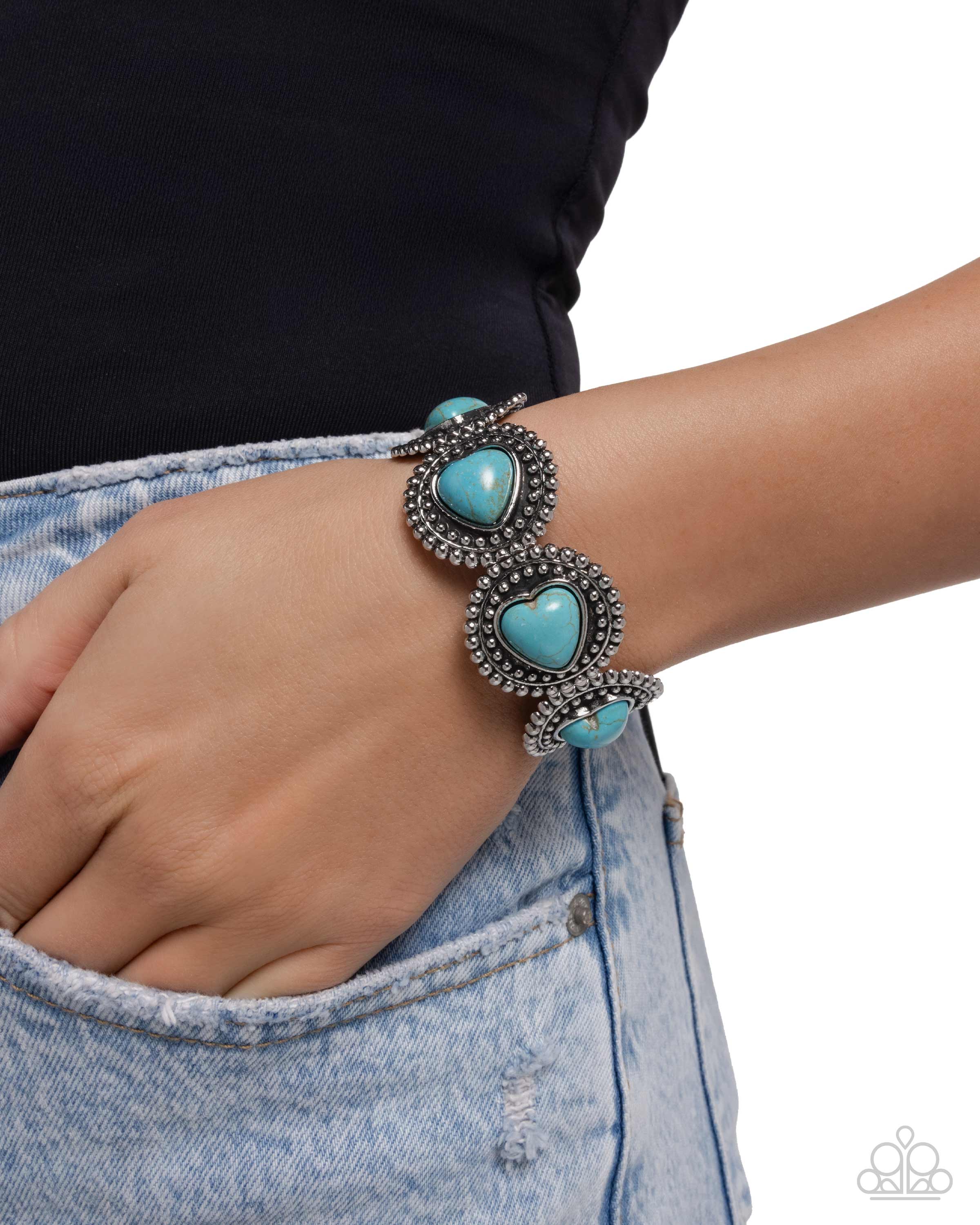 Molten Mogul Green Bracelet - Jewelry by Bretta