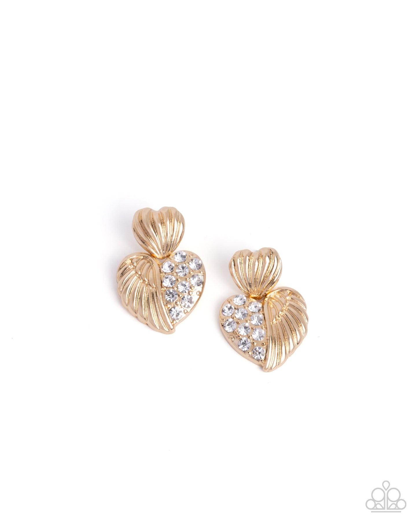 Angelic Adornment Gold Earrings