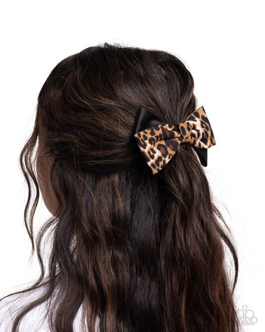Chasing Cheetah Brown Hair Clip - Jewelry by Bretta
