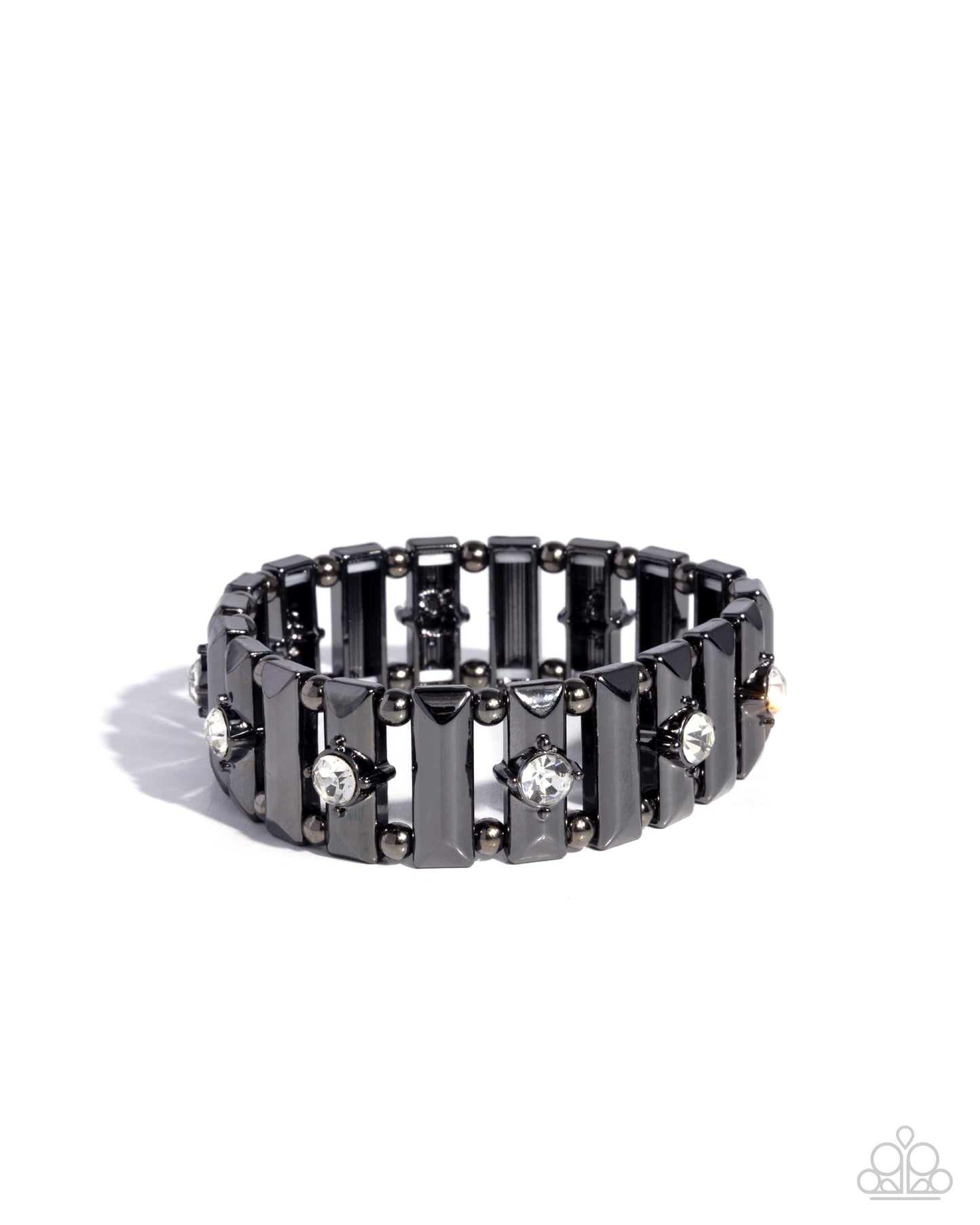 Dotted Dazzle Black Bracelet - Jewelry by Bretta