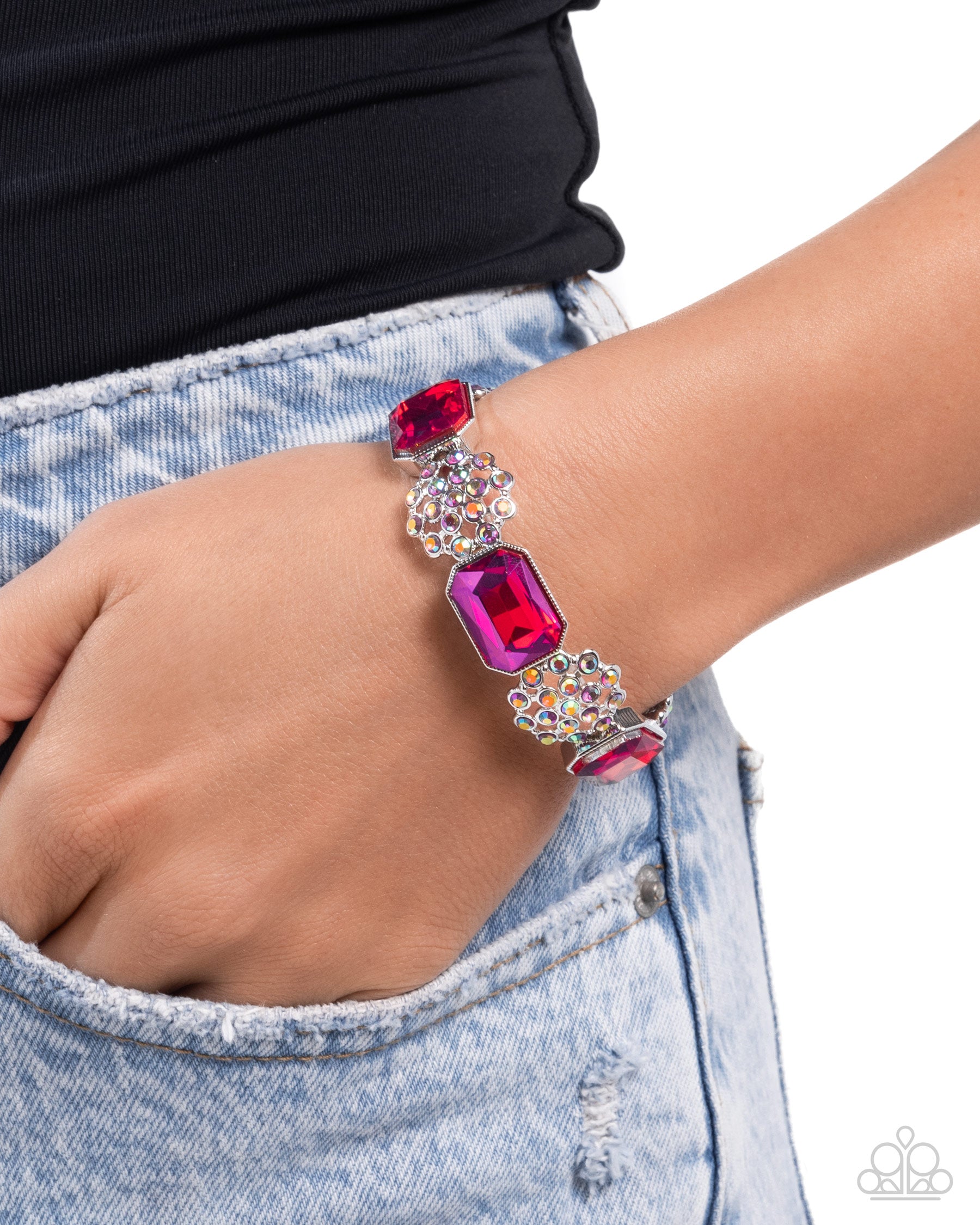 Prismatic Profession Pink Bracelet - Jewelry by Bretta