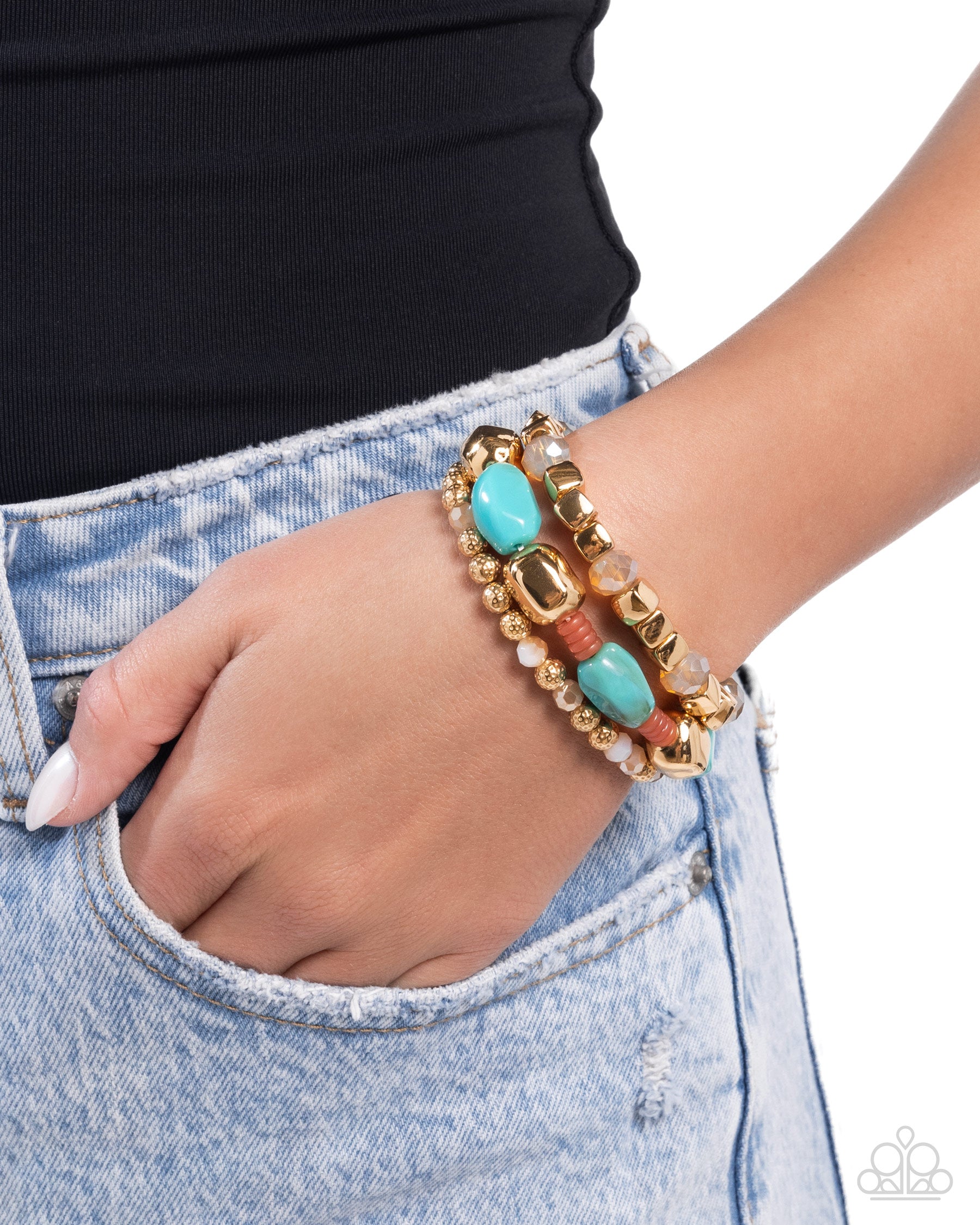 Malibu Minimalist Blue Bracelet