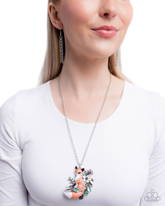 Fox Frame Multi Necklace