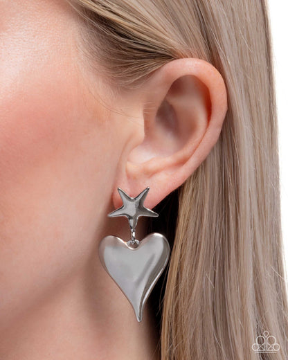 Dynamic Disposition Silver Earrings - Jewelry by Bretta