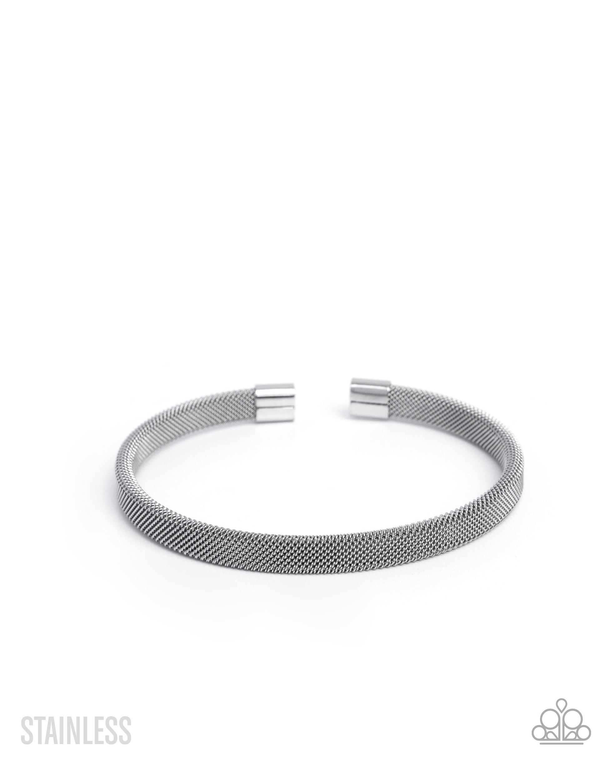 Stainless Surety Silver Bracelet