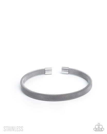 Stainless Surety Silver Bracelet