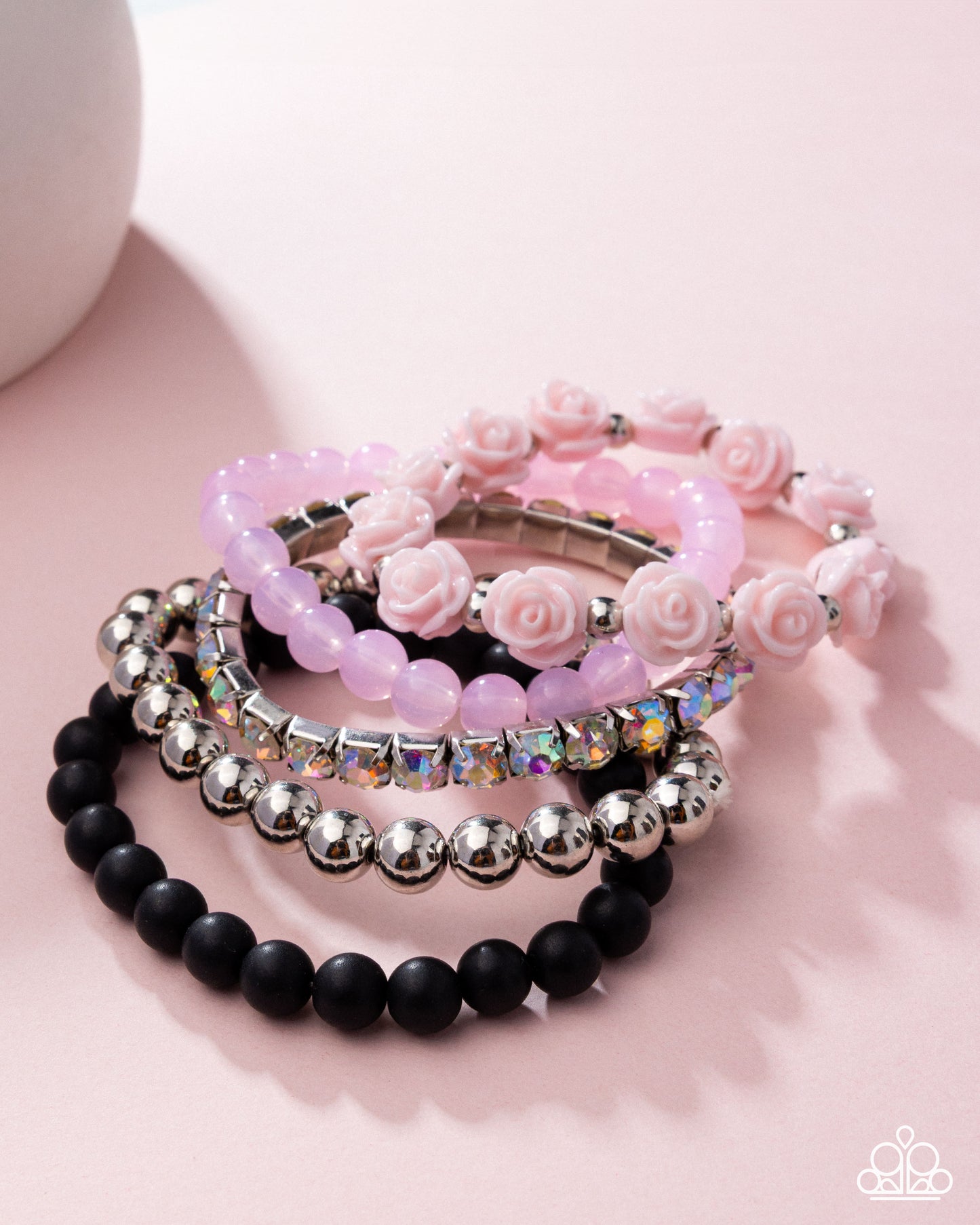 Rose Garden Grandeur Pink Bracelets - Jewelry by Bretta