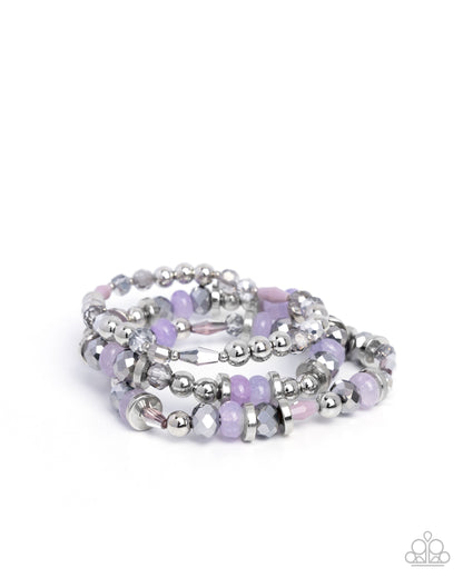 Naturally Noteworthy Purple Bracelets - Jewelry by Bretta