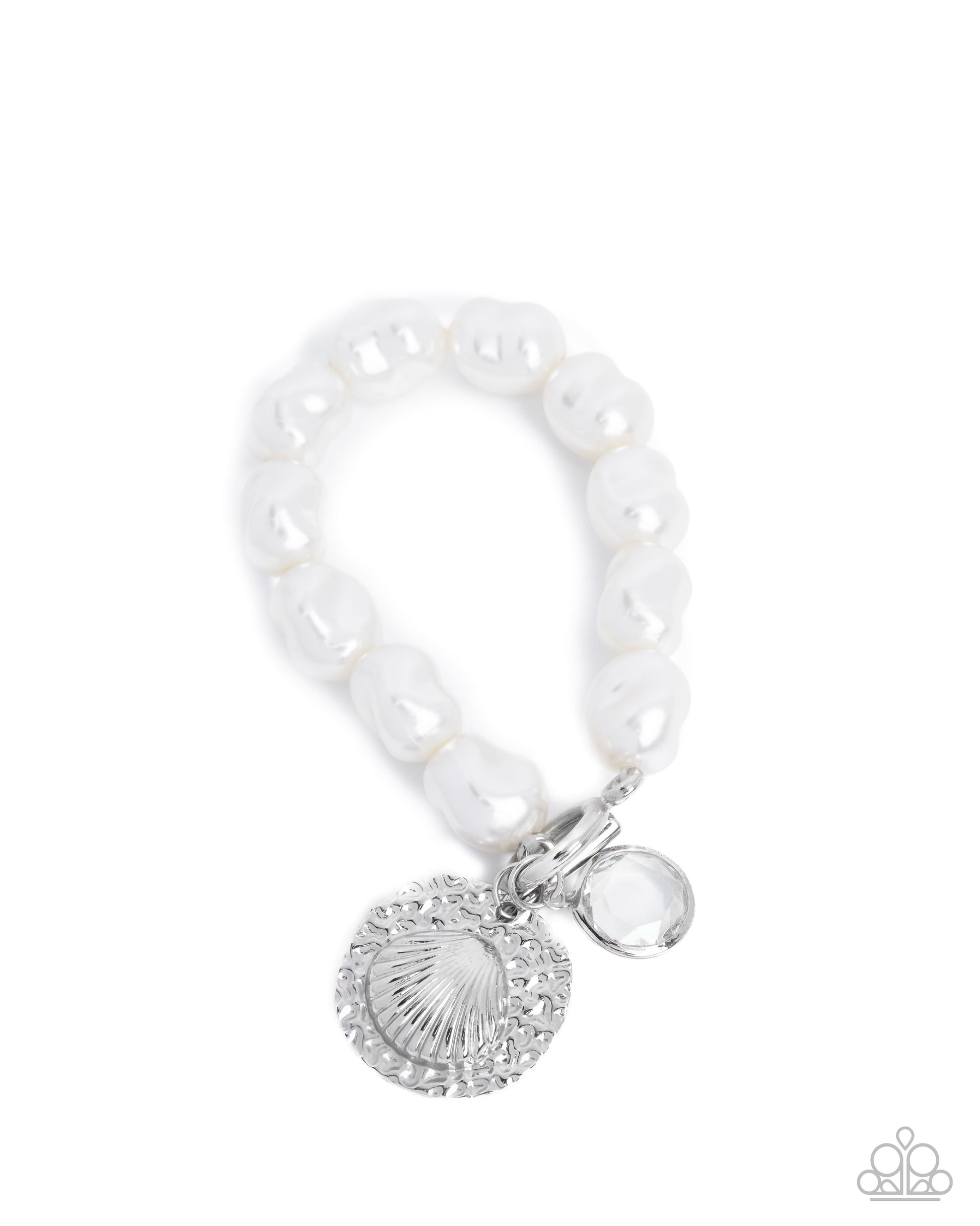 Coastal Cadenza White Bracelet - Jewelry by Bretta