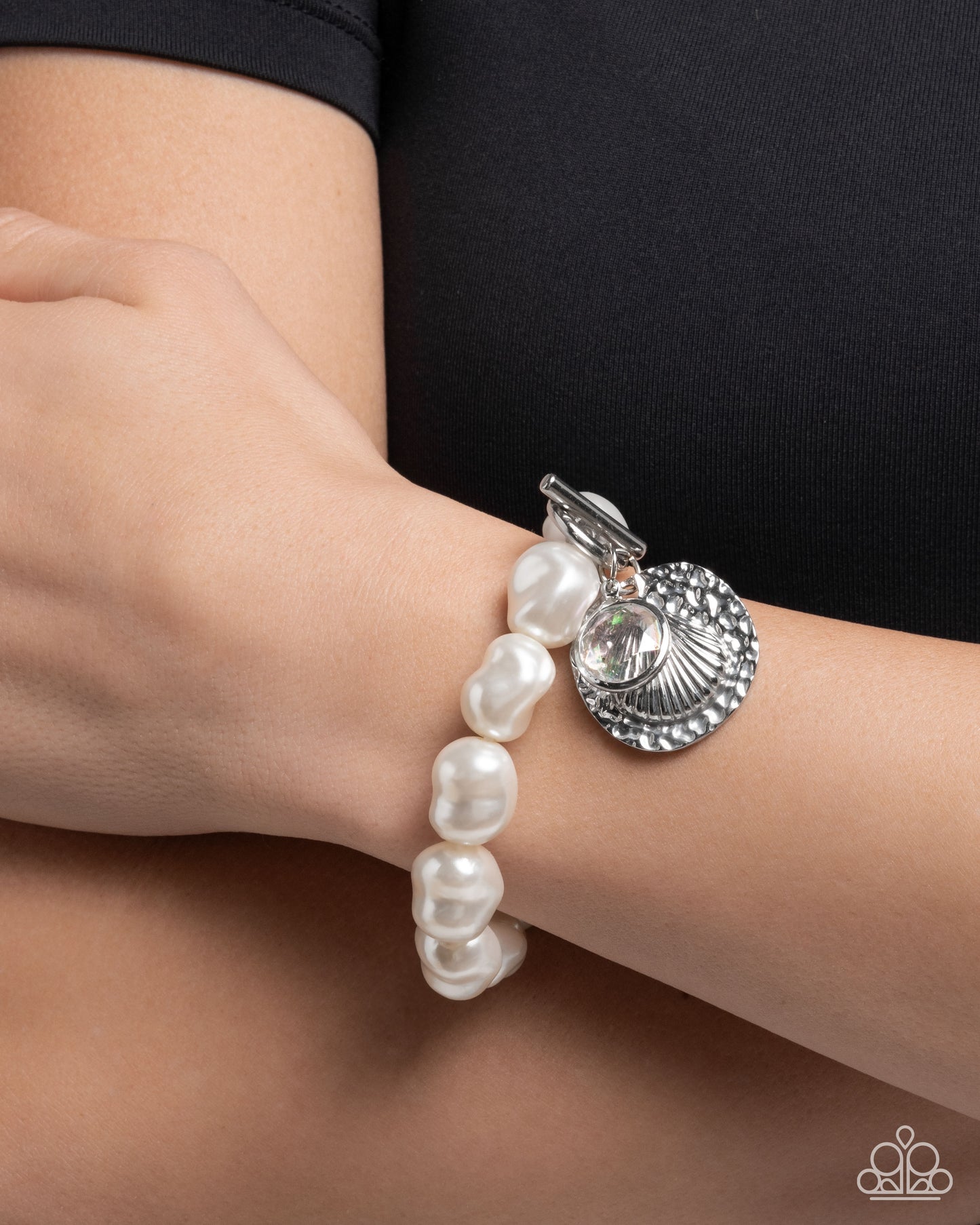 Coastal Cadenza White Bracelet - Jewelry by Bretta