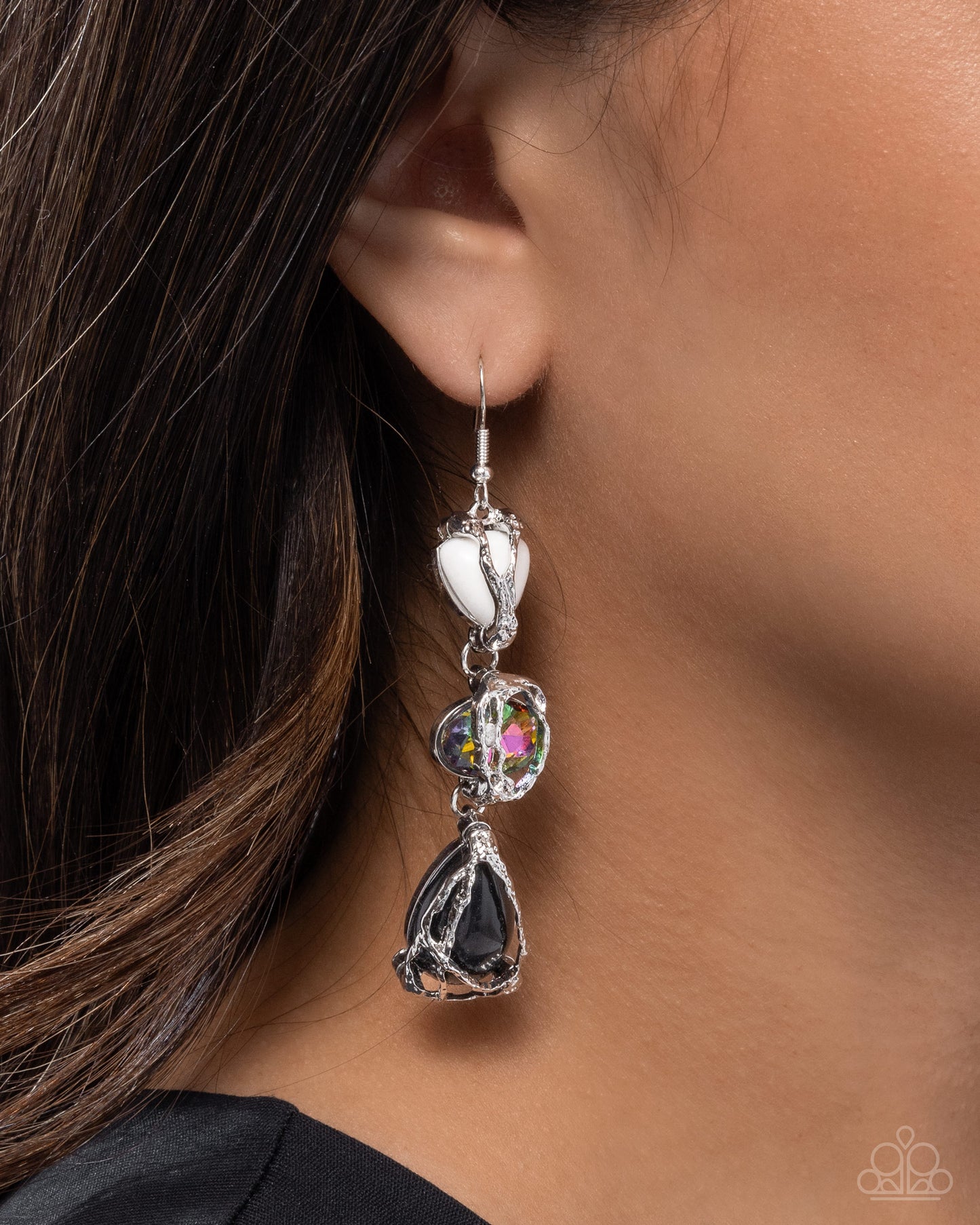 The Next Right Thing Black Earrings - Jewelry by Bretta