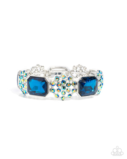 Prismatic Profession Blue Bracelet - Jewelry by Bretta