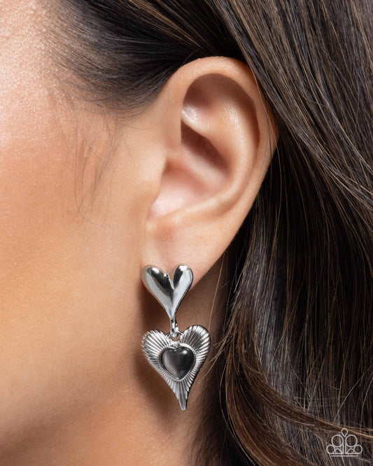 Heart Habitat Black Earrings - Jewelry by Bretta