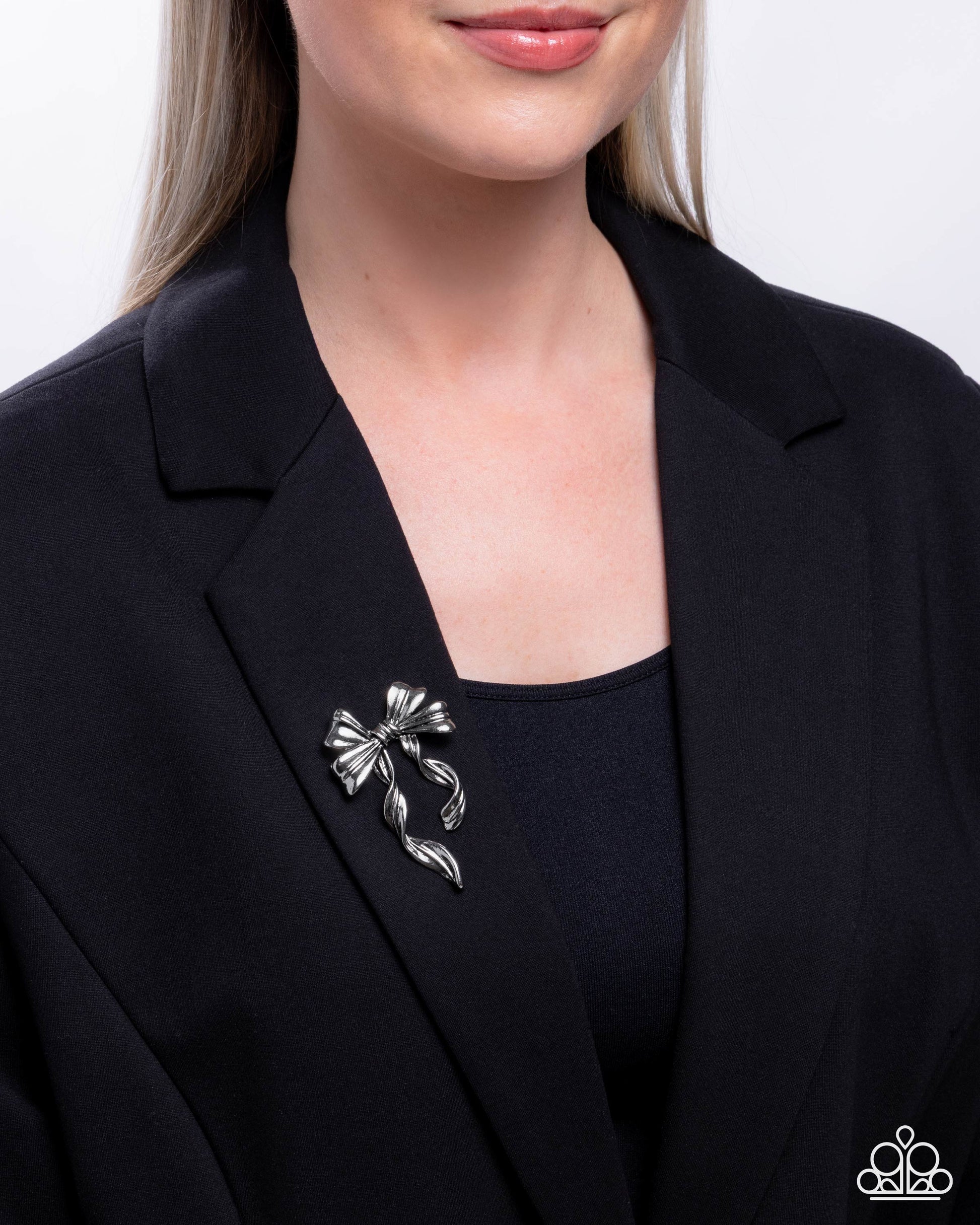 Bow Bonanza Silver Bow Brooch - Jewelry by Bretta