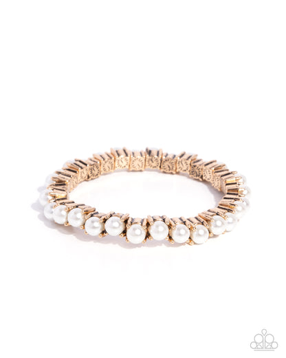 Principal Pearls Gold Bracelet - Jewelry by Bretta