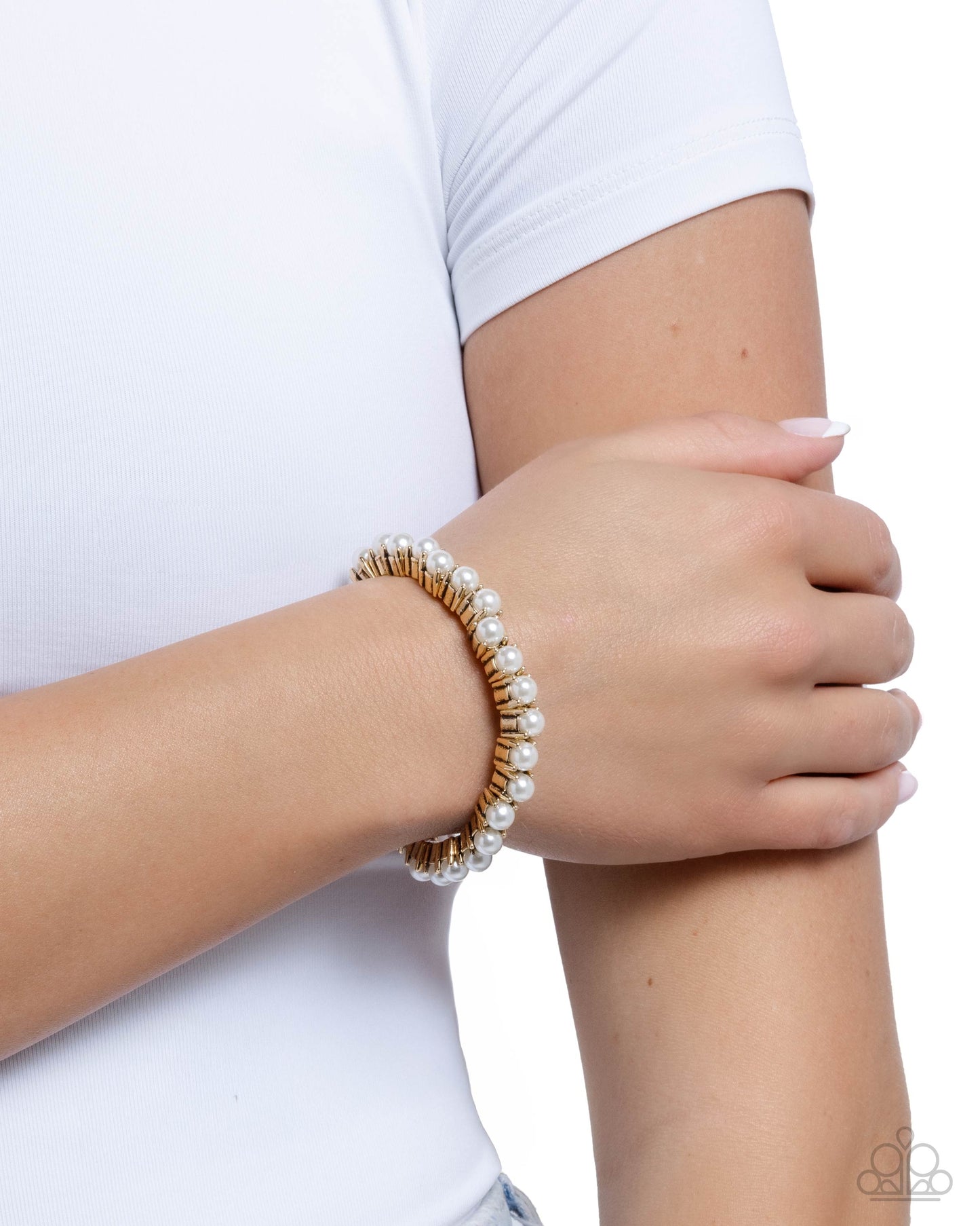 Principal Pearls Gold Bracelet - Jewelry by Bretta