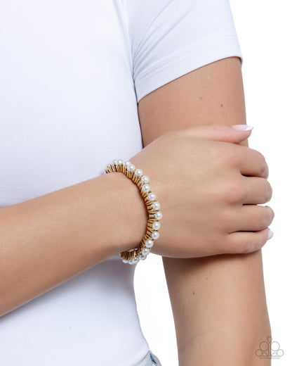 Principal Pearls Gold Bracelet - Jewelry by Bretta
