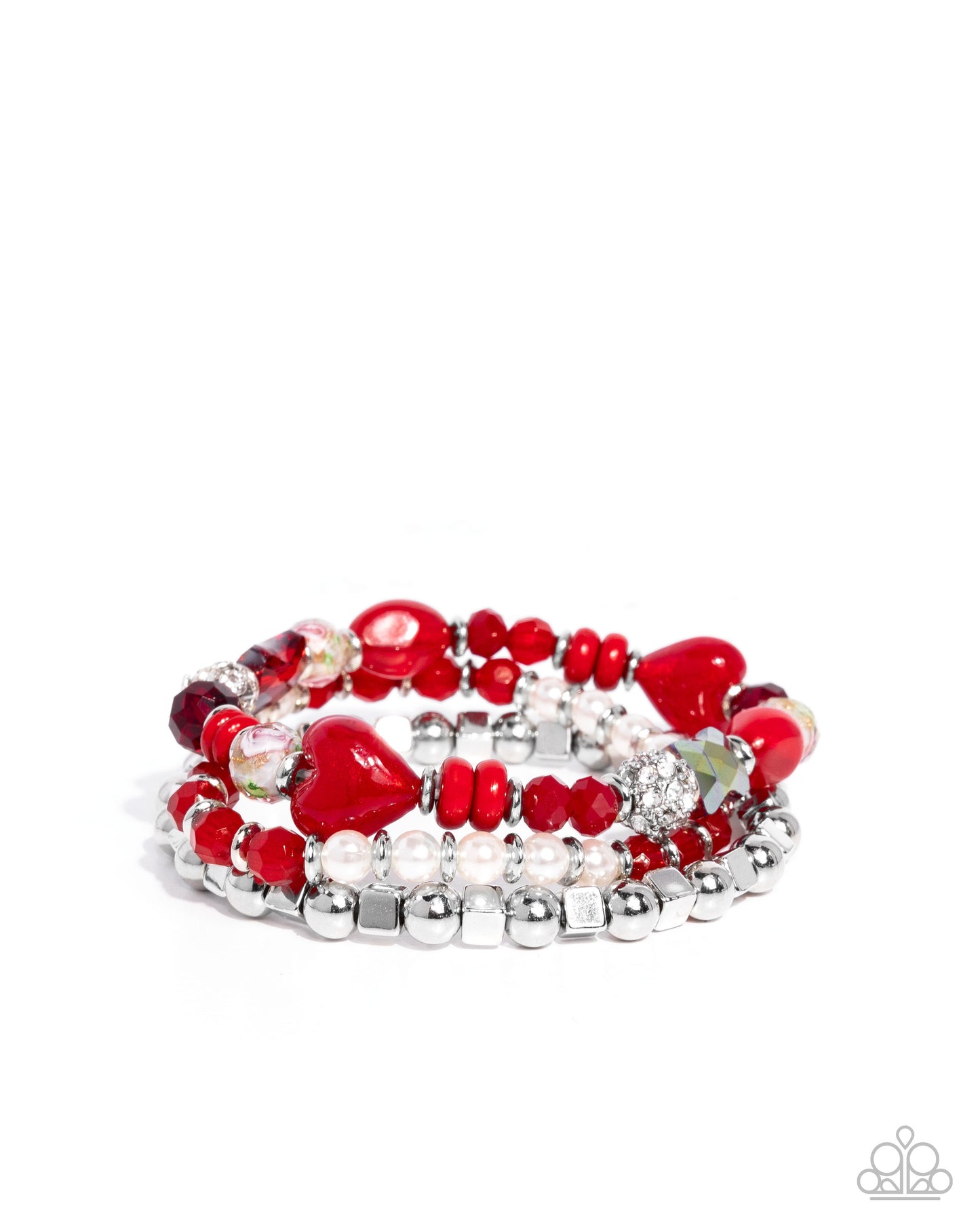Doting Delight Red Bracelets - Jewelry by Bretta
