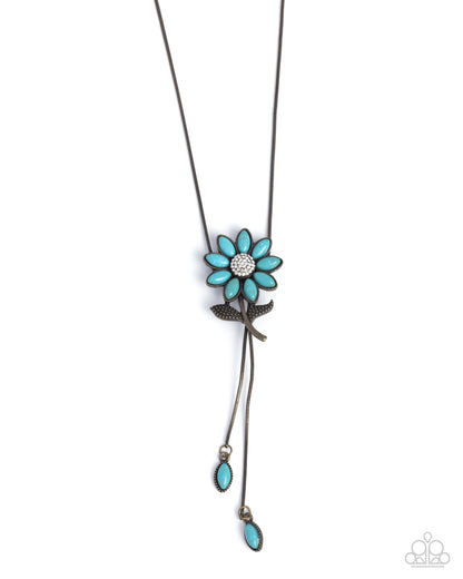 Floral Fidelity Brass Necklace - Jewelry by Bretta