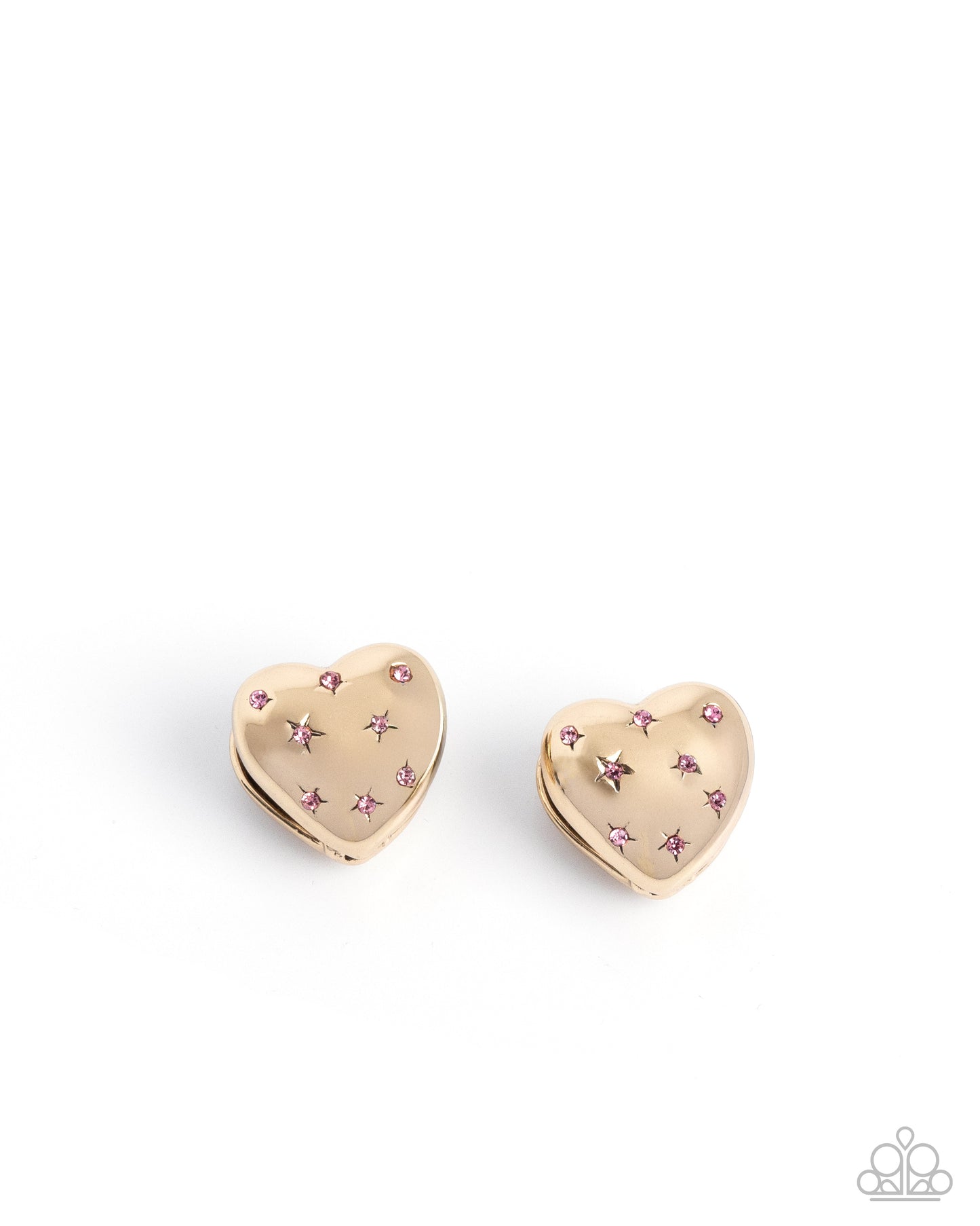 Sweetheart Stars Pink Earrings - Jewelry by Bretta