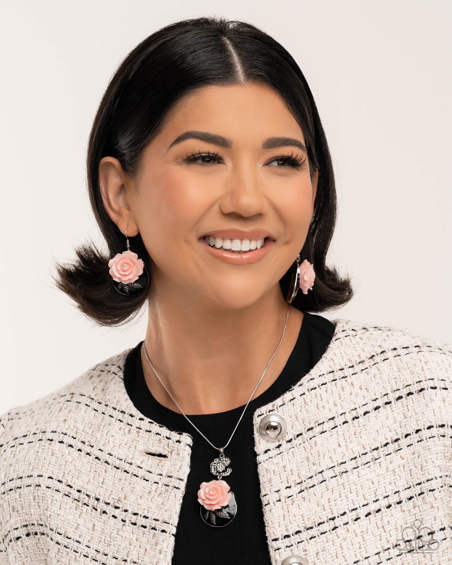 Rosy Reception Complete Look Pink Set - Jewelry by Bretta
