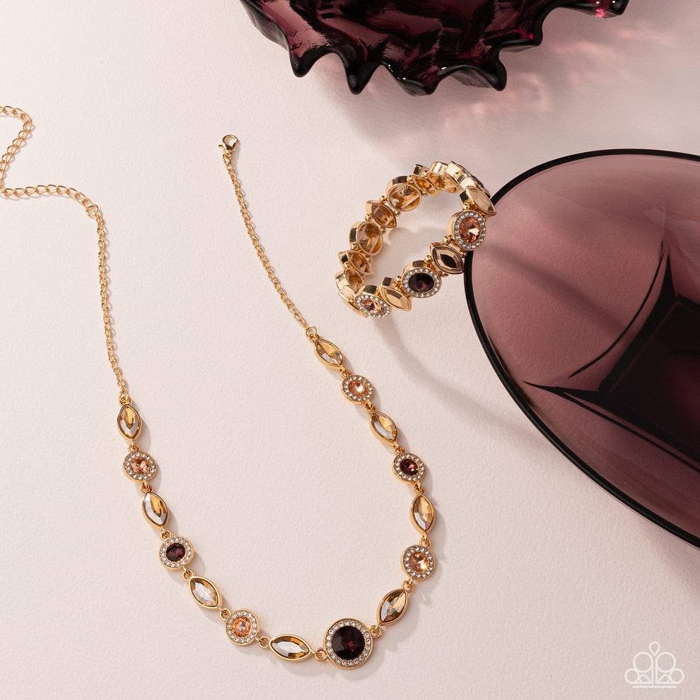 Fiercely 5th Avenue October 2026 Paparazzi Fashion Fix two-piece jewelry set - Jewelry by Bretta, view 1