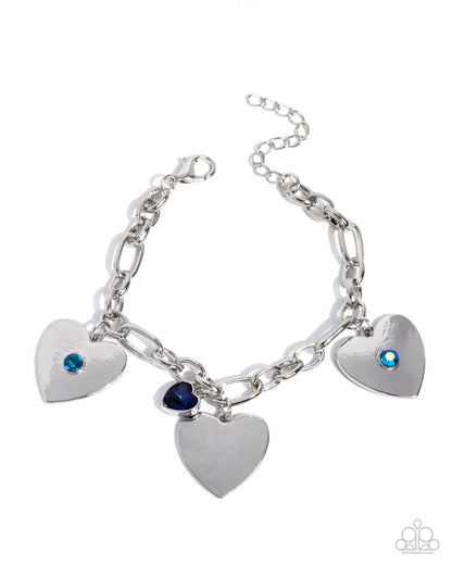 In Love With You Blue Bracelet - Jewelry by Bretta