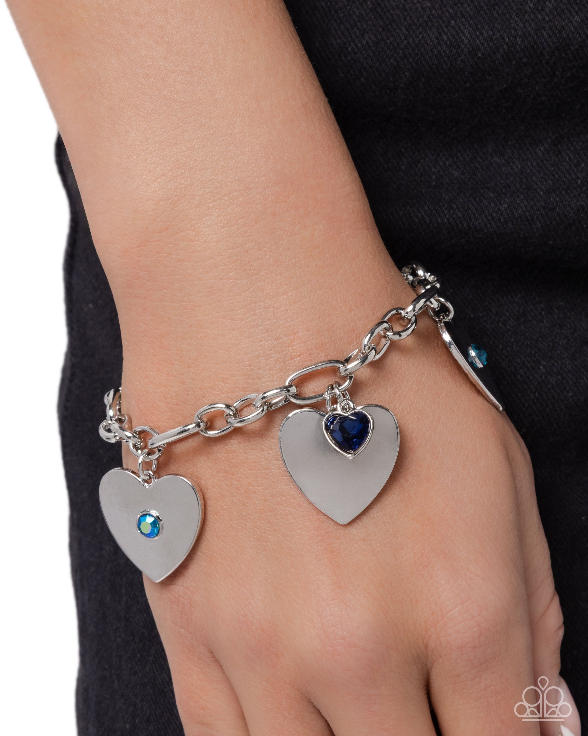 In Love With You Blue Bracelet - Jewelry by Bretta