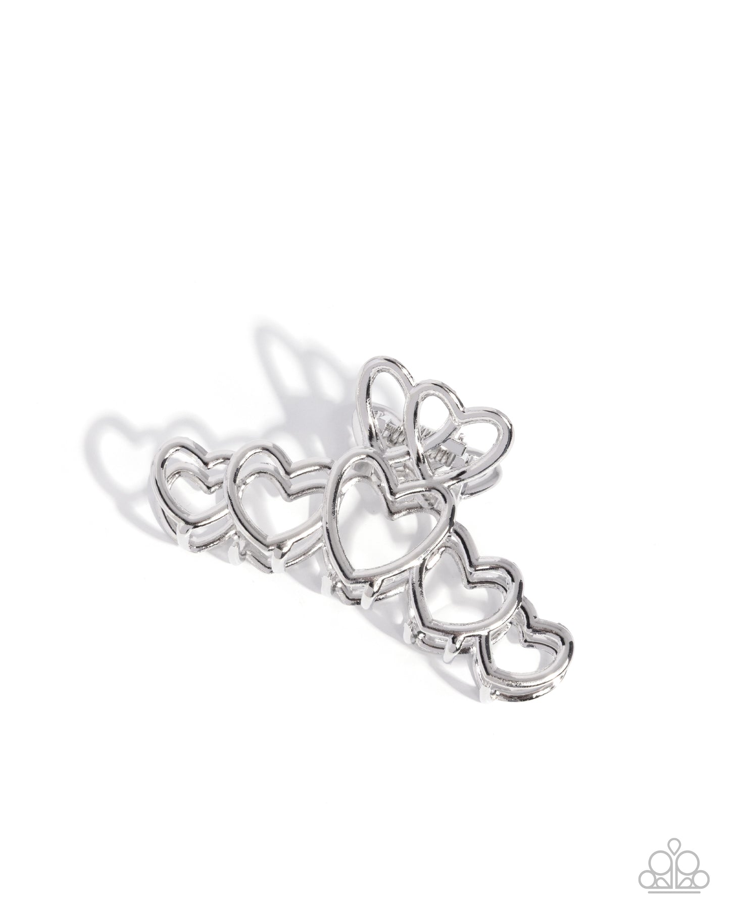 Youre Still The One Silver Hair Clip - Jewelry by Bretta