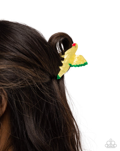 Canary Chic Yellow Hair Clip - Jewelry by Bretta