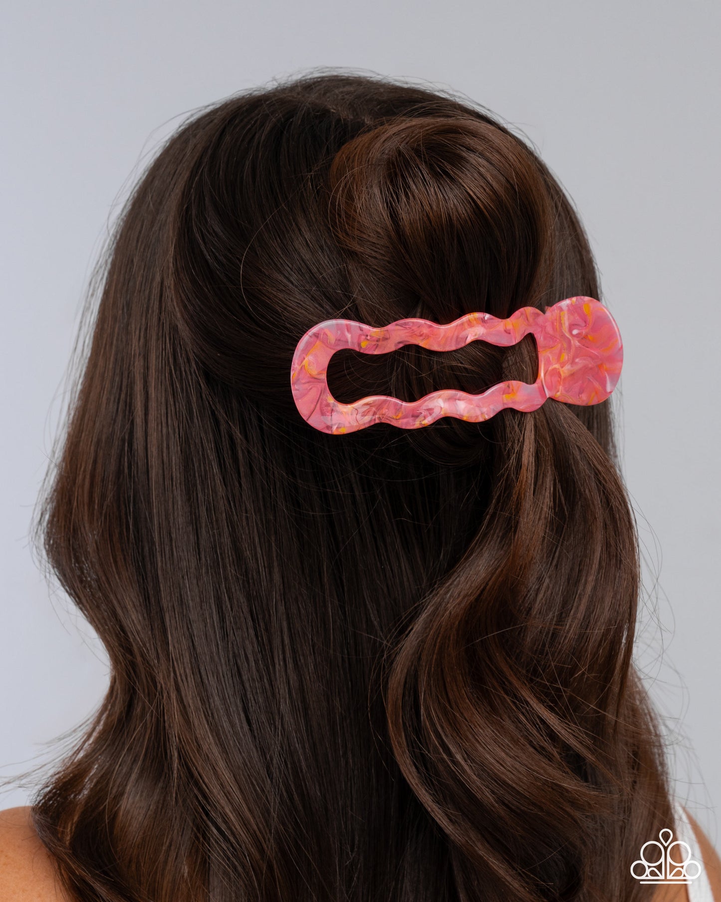 Jovial Jellyfish Pink Hair Clip - Jewelry by Bretta