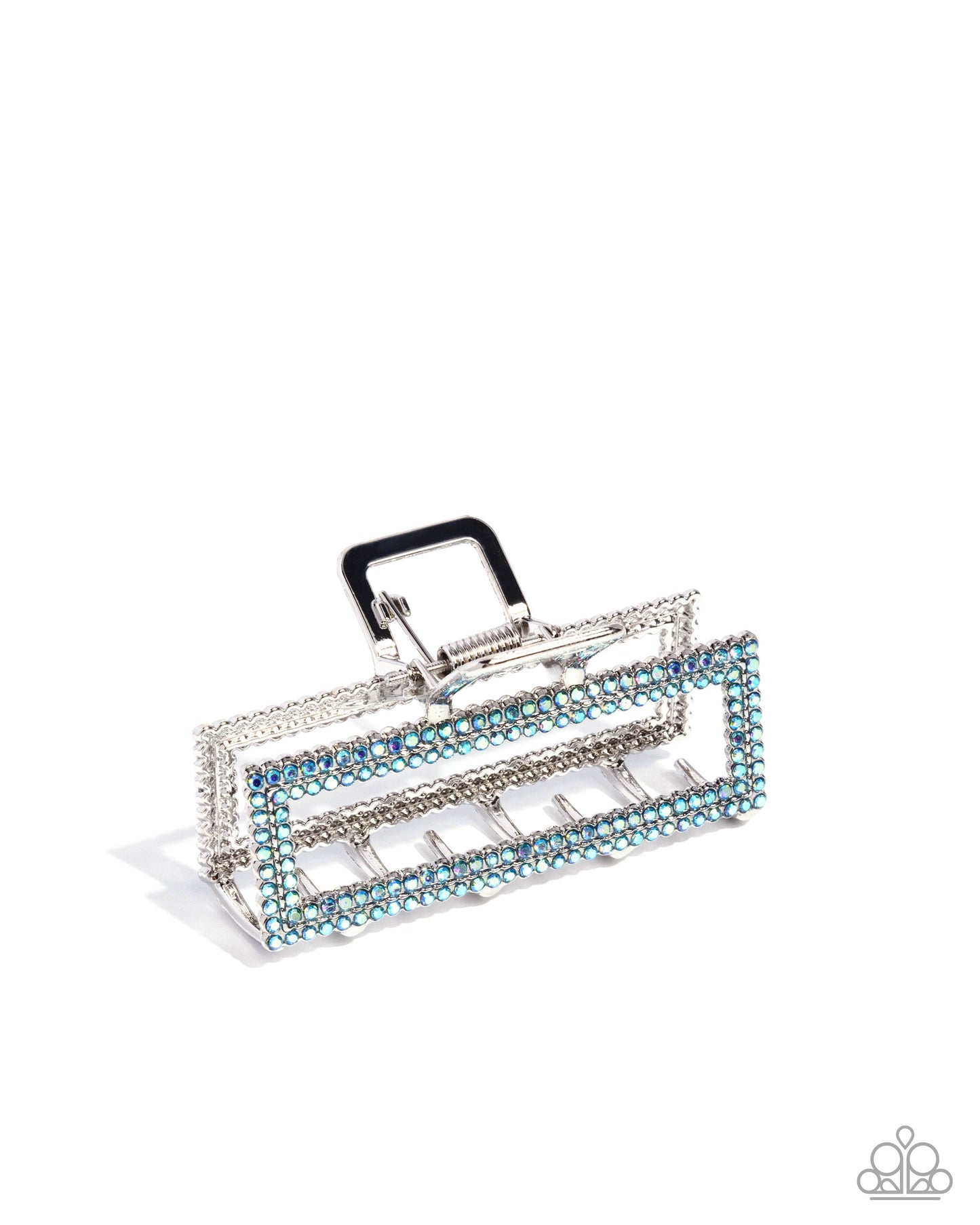 A Glittery Example Blue Hair Clip - Jewelry by Bretta
