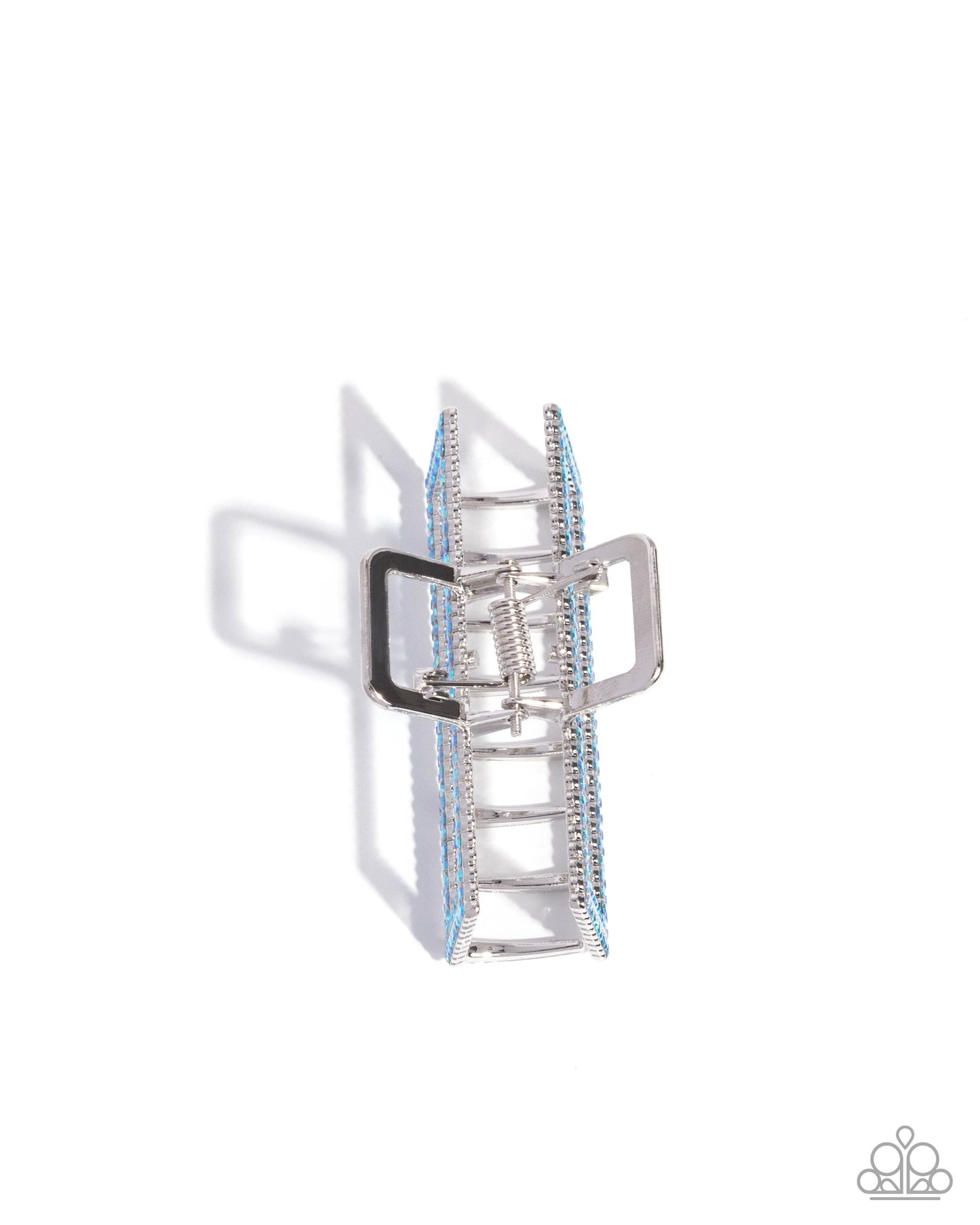 A Glittery Example Blue Hair Clip - Jewelry by Bretta