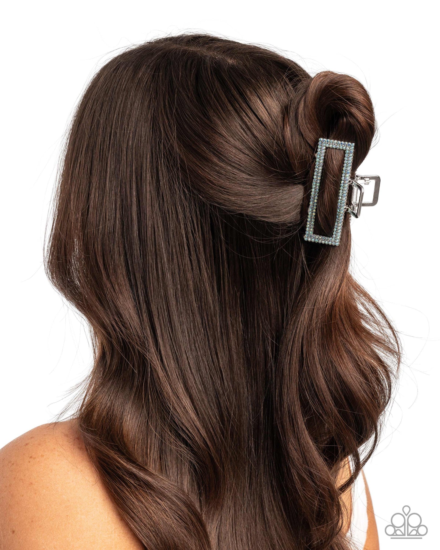 A Glittery Example Blue Hair Clip - Jewelry by Bretta
