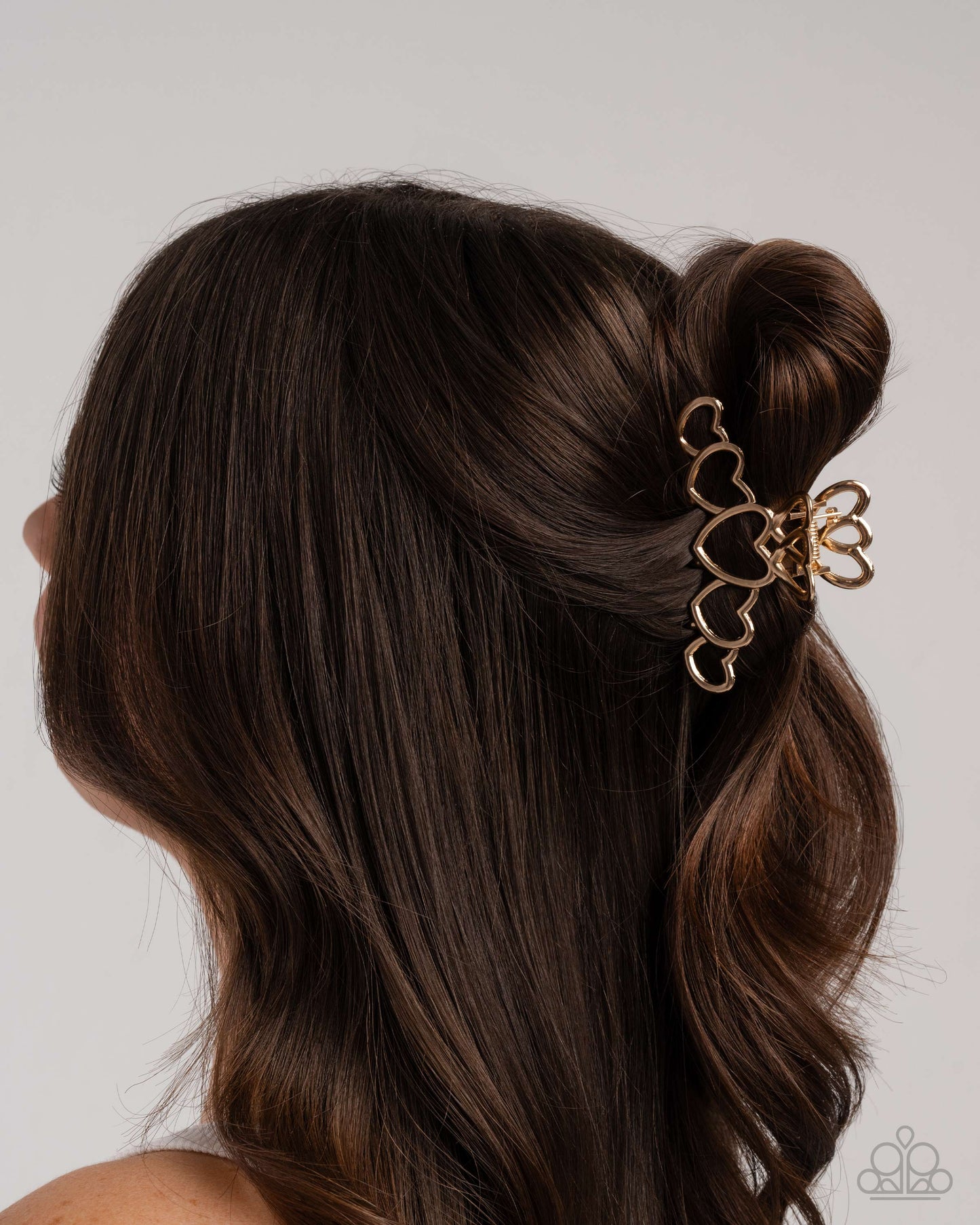 Youre Still The One Gold Hair Clip
