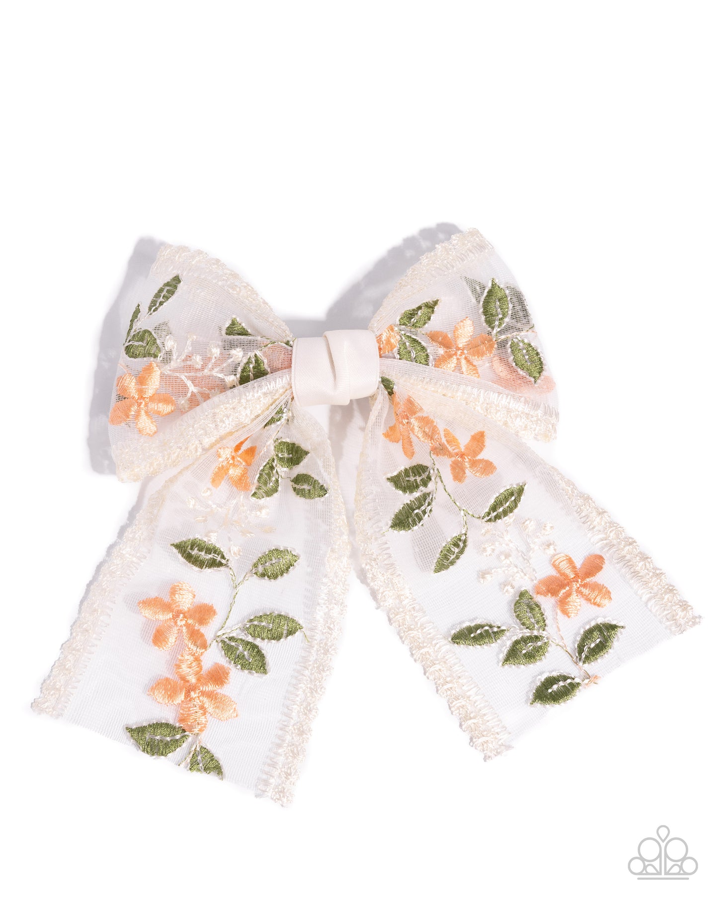 Garden Guardian Orange Hair Bow - Jewelry by Bretta
