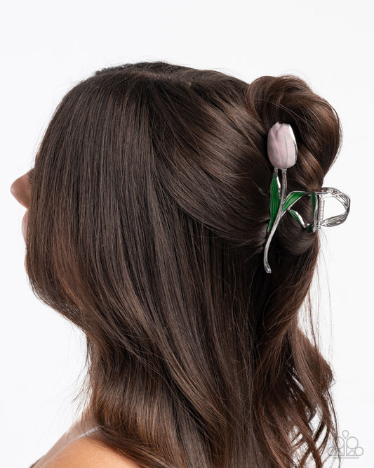 Floriculture Fever Pink Hair Clip - Jewelry by Bretta