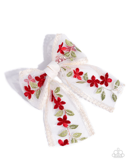 Garden Guardian Red Hair Bow - Jewelry by Bretta