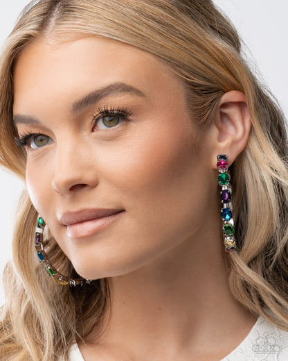 Grand Finale Glitz Multi Hoop Earrings - Jewelry by Bretta