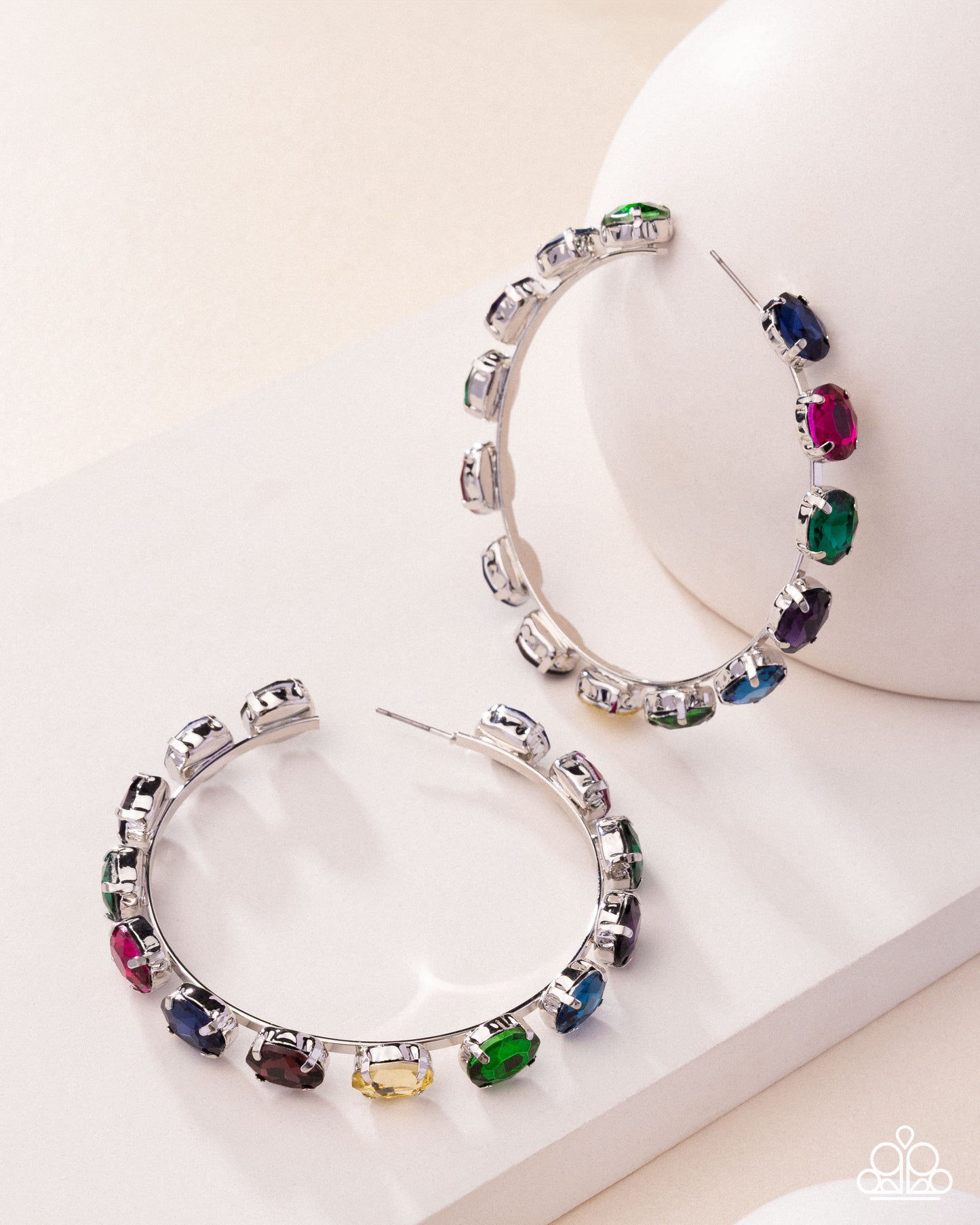 Grand Finale Glitz Multi Hoop Earrings - Jewelry by Bretta