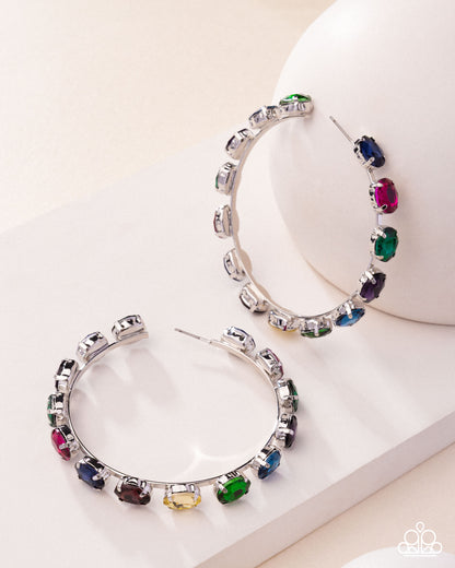Grand Finale Glitz Multi Hoop Earrings - Jewelry by Bretta