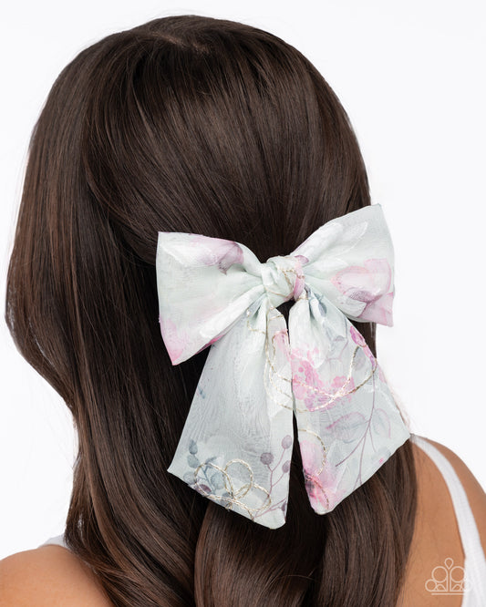 BOW Together Green Hair Bow - Jewelry by Bretta