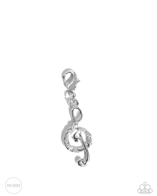 TREBLE-maker - White Bracelet Charm - Jewelry by Bretta