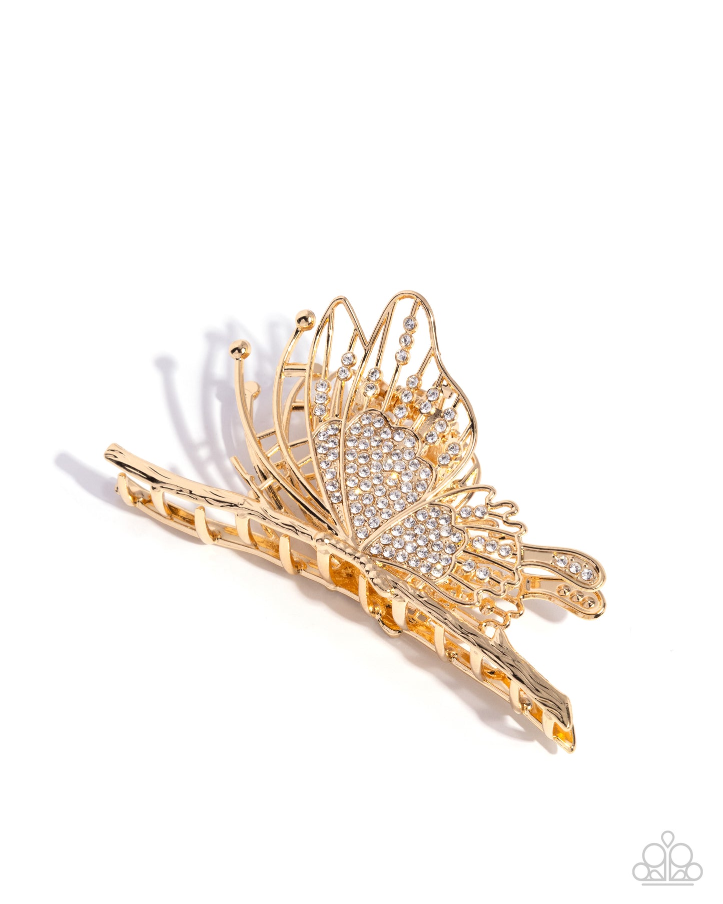 Layered Landing Gold Hair Clip - Jewelry by Bretta